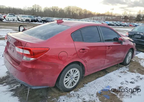 2018 Subaru Impreza Premium Plus z USA, uszkodzony, nr VIN 4S3GKAD67J3620552
